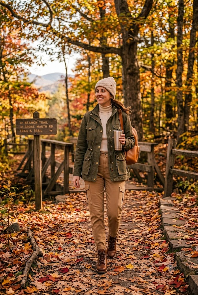 Utility Jacket with Cargo Pants